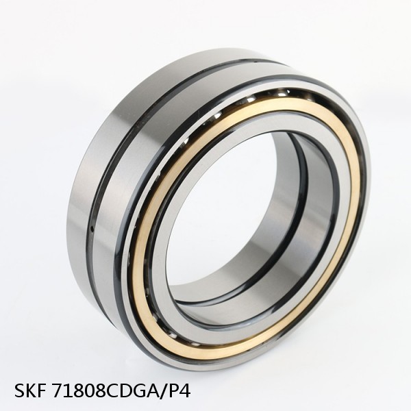 71808CDGA/P4 SKF Super Precision,Super Precision Bearings,Super Precision Angular Contact,71800 Series,15 Degree Contact Angle