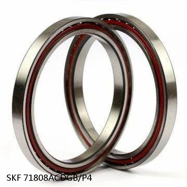 71808ACDGB/P4 SKF Super Precision,Super Precision Bearings,Super Precision Angular Contact,71800 Series,25 Degree Contact Angle