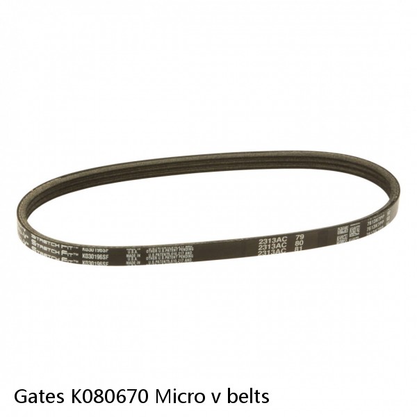 Gates K080670 Micro v belts