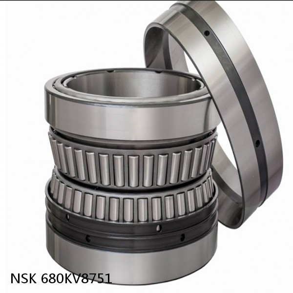 680KV8751 NSK Four-Row Tapered Roller Bearing #1 small image