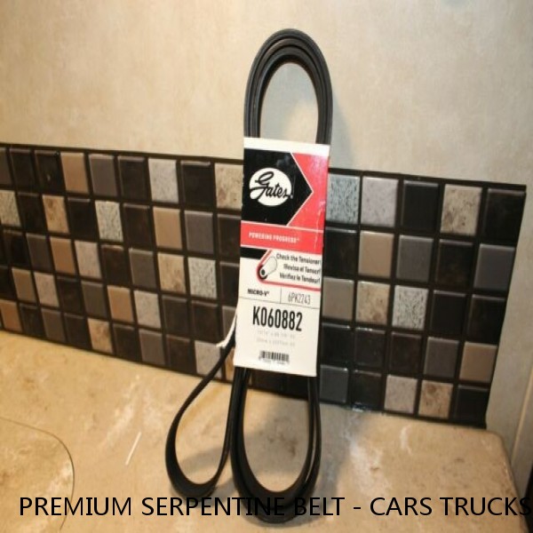 PREMIUM SERPENTINE BELT - CARS TRUCKS VANS MACHINERY 6PK2240 K060882 #1 small image