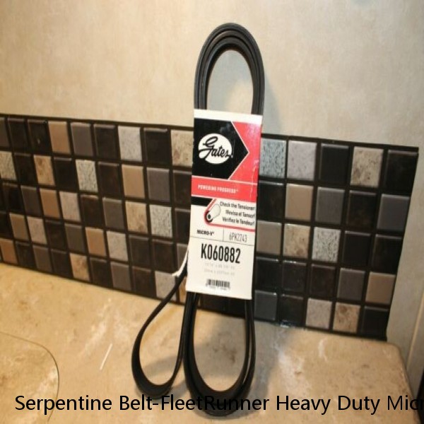 Serpentine Belt-FleetRunner Heavy Duty Micro-V Belt fits 00-06 Tundra 4.7L-V8