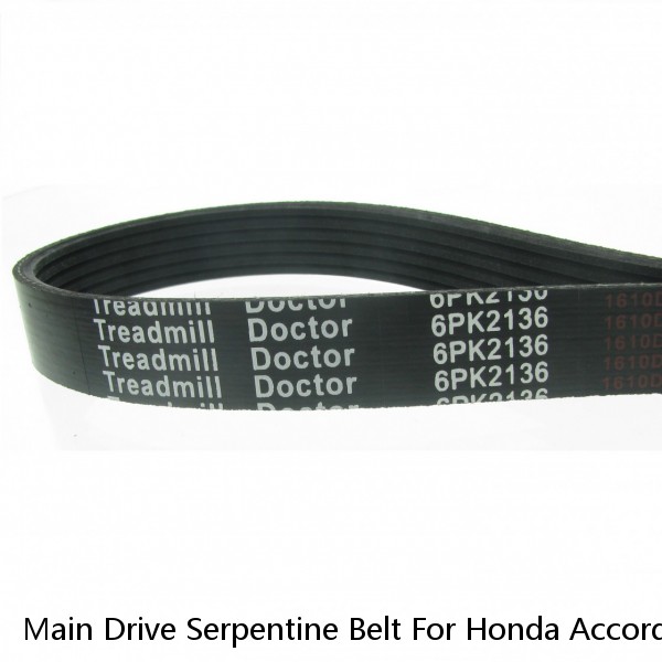 Main Drive Serpentine Belt For Honda Accord Ford Odyssey F-150 Pilot Hyundai Kia #1 small image