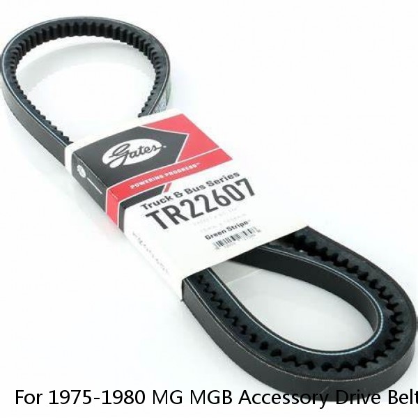 For 1975-1980 MG MGB Accessory Drive Belt Fan and Alternator Gates 97321VX 1978