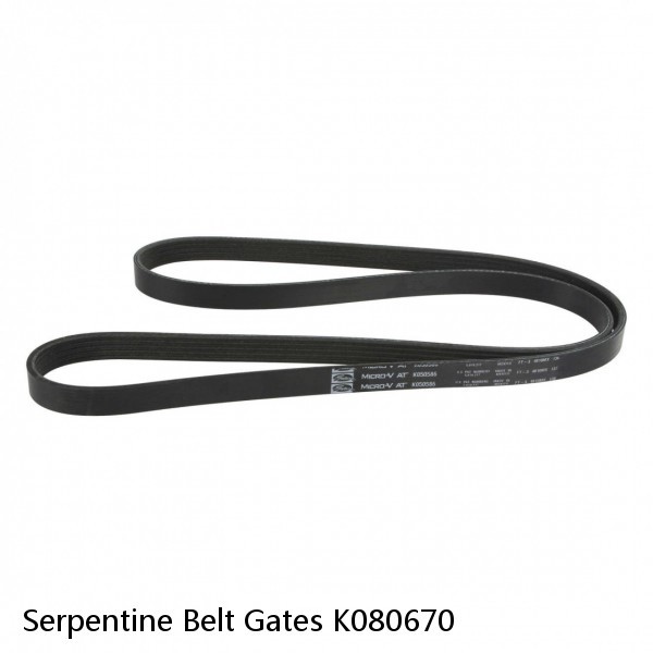 Serpentine Belt Gates K080670 #1 small image