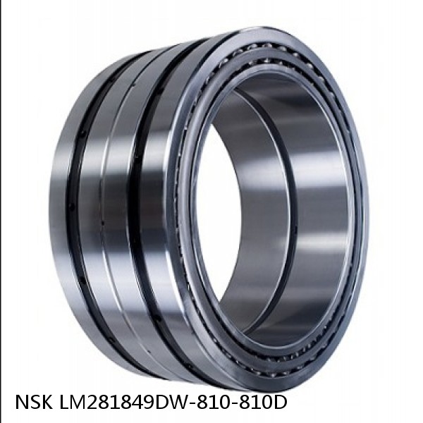 LM281849DW-810-810D NSK Four-Row Tapered Roller Bearing #1 image
