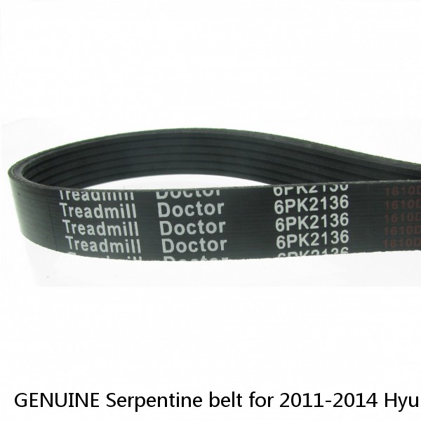GENUINE Serpentine belt for 2011-2014 Hyundai Sonata Tucson 252122G710⭐⭐⭐⭐⭐ #1 image