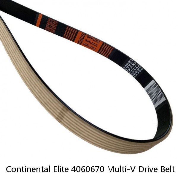 Continental Elite 4060670 Multi-V Drive Belt #1 image