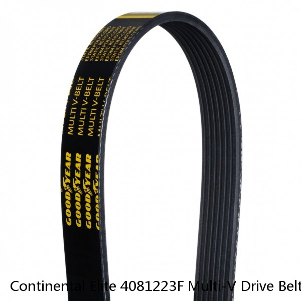 Continental Elite 4081223F Multi-V Drive Belt #1 image