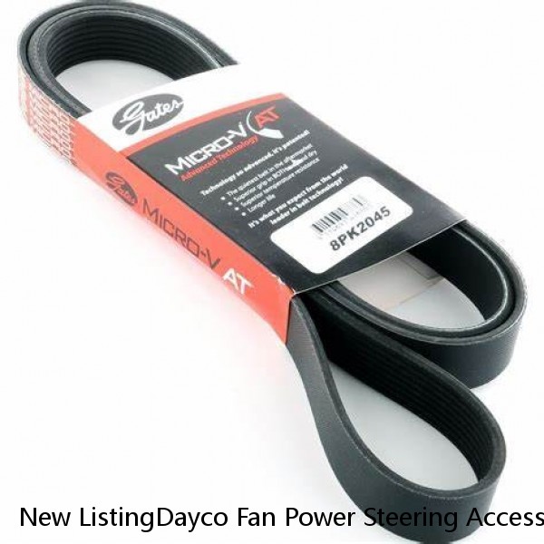 New ListingDayco Fan Power Steering Accessory Drive Belt for 1961 Plymouth Belvedere qq #1 image