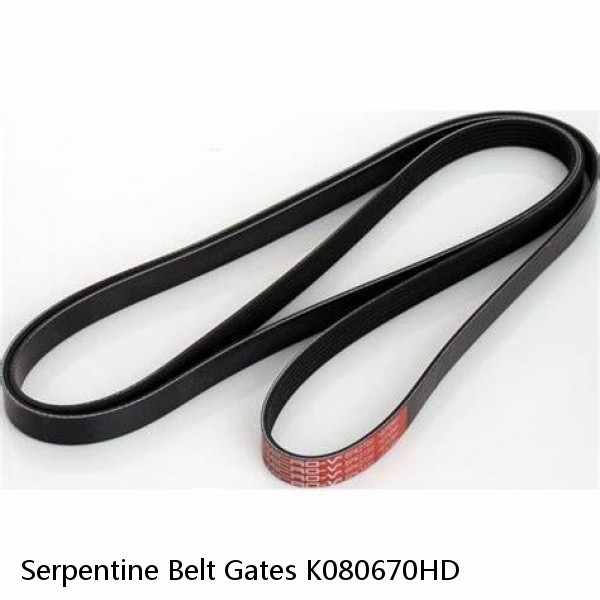 Serpentine Belt Gates K080670HD #1 image