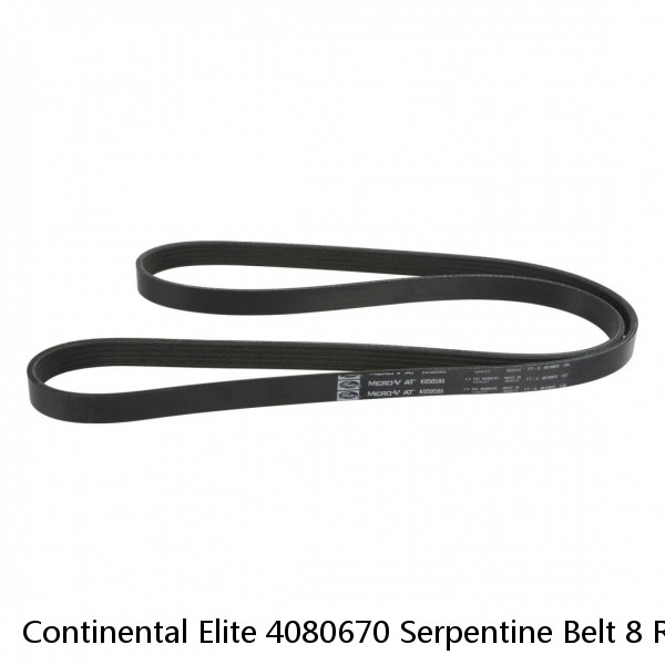 Continental Elite 4080670 Serpentine Belt 8 Rib 67 In #1 image